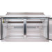 Kelvinator KCHST60.16 61" Sandwich/Salad Prep Table with Refrigerated Base – 15.5 cu.ft., 2 Doors - Industry Kitchen Supply