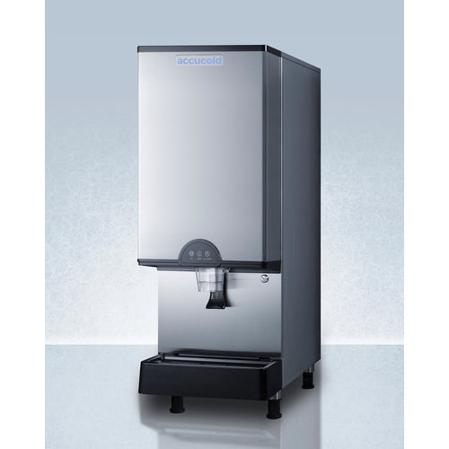 Accucold Ice & Water Dispenser w/ Filter Kit, 378 lb. Ice Per Day - Industry Kitchen Supply