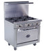 Royal RR-6 Gas Range – 36" 6-Burner with Standard Oven, 215,000 BTU - Industry Kitchen Supply